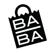 BABA bag with letters